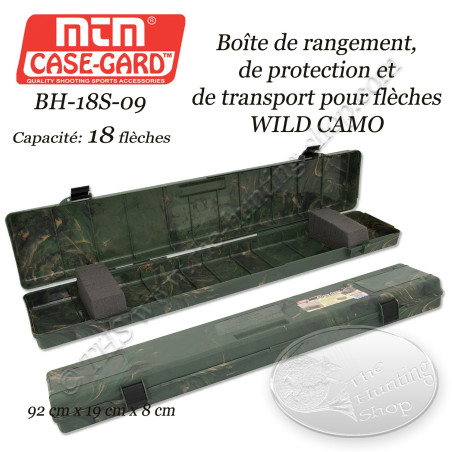 MTM Case-Gard Boîte de rangement pour pointes à lames de chasse BH-16