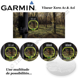 GARMIN Xero™ A1 Bow Sight Viseur pour arc de chasse avec télémètre laser intégré et mesure automatique de la distance