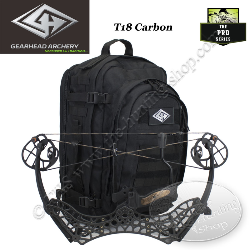 GEARHEAD ARCHERY Pro Series T18 CARBON Arc compact et léger 18 pouces