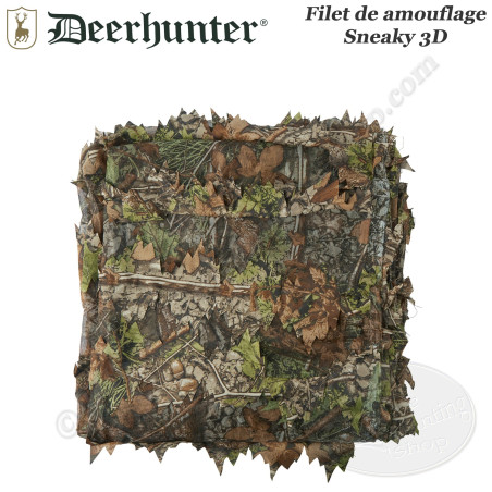 DEERHUNTER 3D Sneaky camouflage net 1,5m x 5m