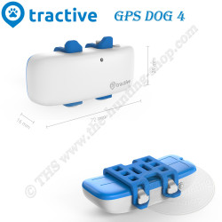 TRACTIVE GPS DOG 4 - Collier GPS pour chien avec suivi d'activité