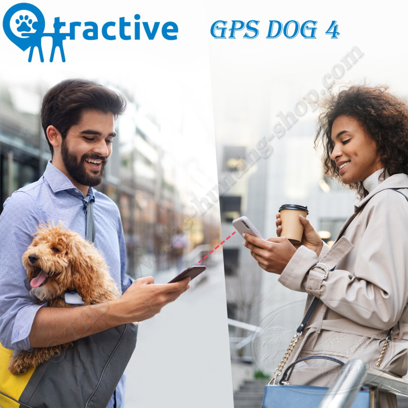 Tractive collier GPS chien - suivi d'activité, traceur pour chien
