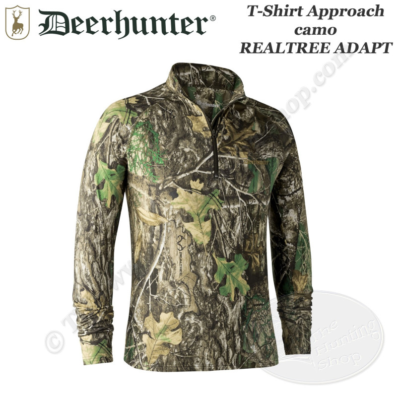 DEERHUNTER T-shirt longues manches camo GH Innovation