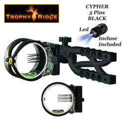 TROPHY RIDGE Cypher 5 Black Viseur de chasse