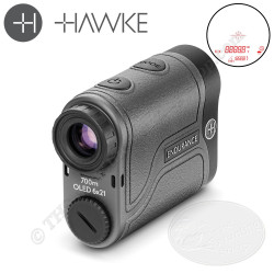 HAWKE ENDURANCE 700 Laser Rangefinder with bright reticle and angle compensation for archers