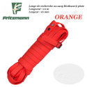 FRITZMANN Longe de recherche au sang Biothane PLATE Orange 10 mètres