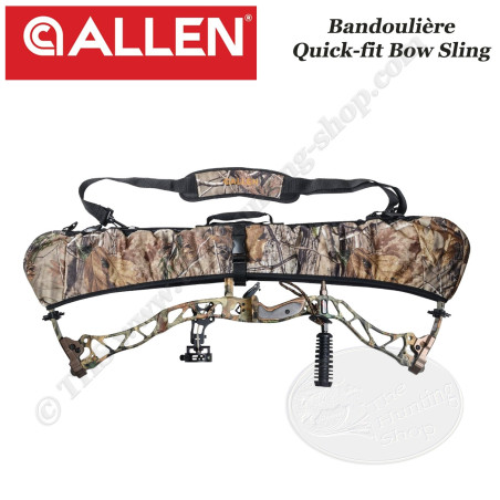 ALLEN Quick-Fit Bow Sling Housse bandoulière d'arc avec protection des cordes et câbles