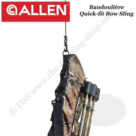 ALLEN Quick-Fit Bow Sling Cover with string and cable protection