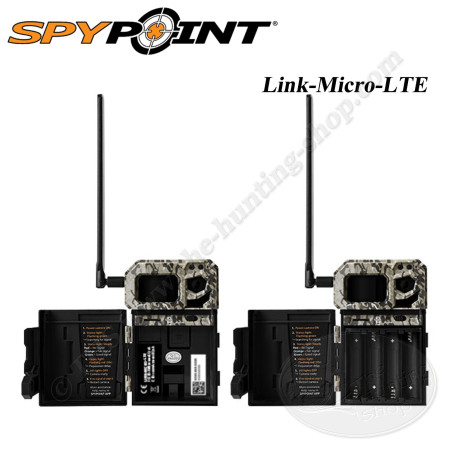 SPYPOINT Link Micro LTE Caméra piège photo chasse et surveillance avec envoi photos et vidéos en 4G