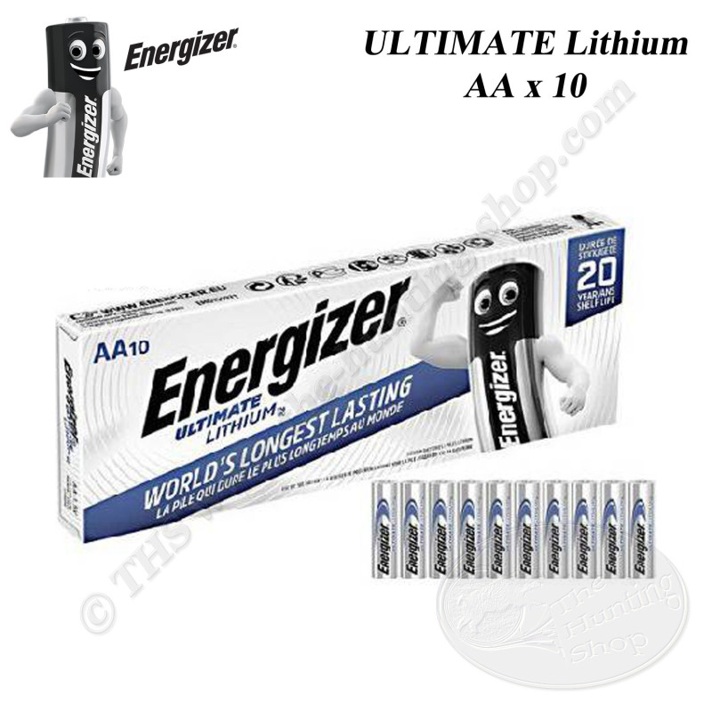 9V Energizer Ultimate Lithium - C, D & 9V - Lithium - Piles jetables