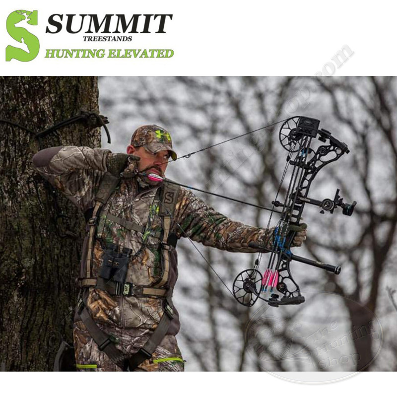 SUMMIT PRO silent safety harness for treestand hunting