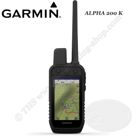 GARMIN ALPHA® 200 K Centrale GPS portable pour suivi des chien de chasse ou de compagnie