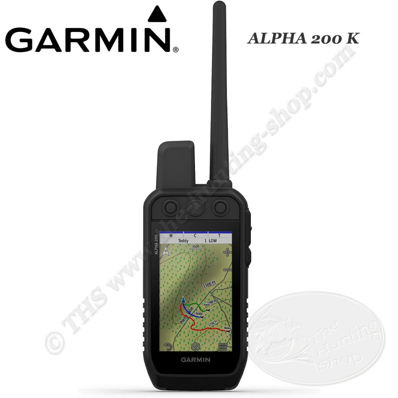 GARMIN ALPHA® 200 K Portable GPS unit for tracking hunting dogs or pets