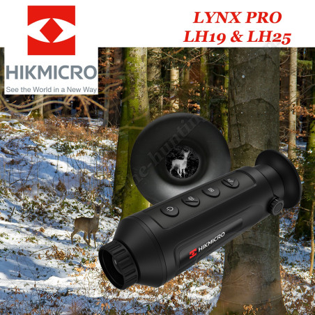 Monocular térmico Hikmicro Lynx Pro LH19 y LH25 — Raig