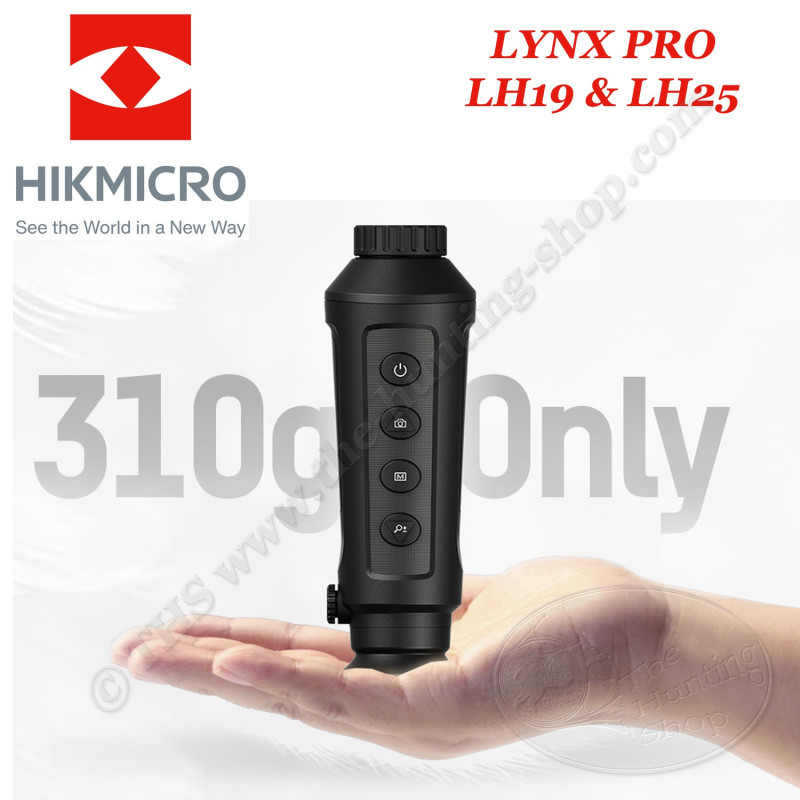 Monocular térmico Hikmicro Lynx Pro LH19 y LH25 — Raig