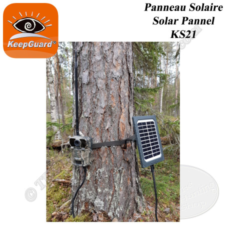 KEEPGUARD KS21 panneau solaire pour Caméra piège photo KG895