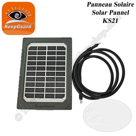 KEEPGUARD KS21 Solarpanel für Kamera Fotofalle KG895