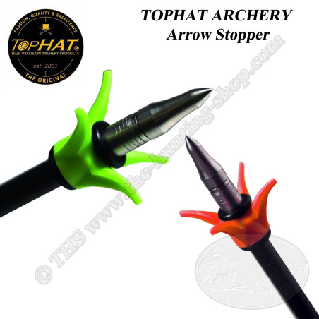 TOPHAT ARCHERY Arrow Stopper Entrave en plastique pour l'entrainement, la billebaude ou la chasse au petit gibier