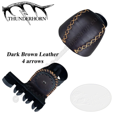 THUNDERHORN BOA Quiver 4 arrows for traditional bow