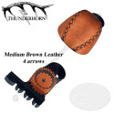 THUNDERHORN BOA Quiver 4 pijlen voor traditionele bogen