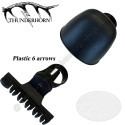 THUNDERHORN BOA Quiver 4 pijlen voor traditionele bogen