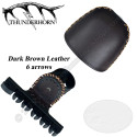 THUNDERHORN BOA Quiver 4 pijlen voor traditionele bogen