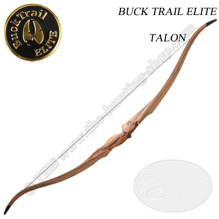 BUCK TRAIL ELITE Talon Arc traditionnel recurve monobloc de 60" pour la chasse et le tir 3D