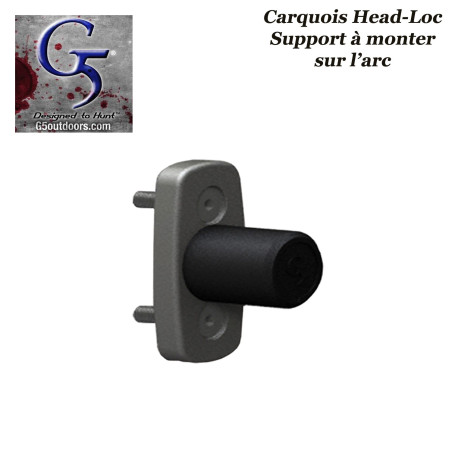 G5 Head-Loc Carquois 6 flèches pour arc de chasse à poulies