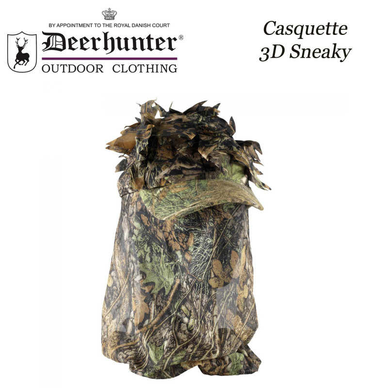 Deerhunter Innovation Ghillie Sneaky 3D Camo Shooting Pullover with Trousers 