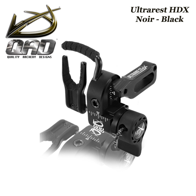 QAD Ultrarest HDX wispijlsteun voor de jacht en 3D schieten