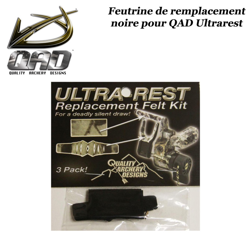 QAD Ultrarest Arrow rest replacement felt kit