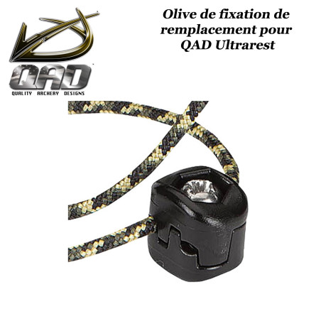 QAD Ultrarest HDX Repose-flèches à effacement pour la chasse et le tir 3D