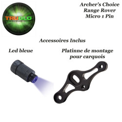 TRUGLO Archer's Choice Range Rover Micro Viseur de chasse mono pointeur