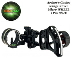 TRUGLO Archer's Choice Range Rover Micro Wheel Viseur de chasse mono pointeur