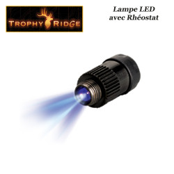 TROPHY RIDGE Blaue LED-Lampe mit Rheostat für faseroptische Sucher