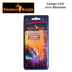 TROPHY RIDGE Blauwe LED-lamp met regelaar voor glasvezelvizieren