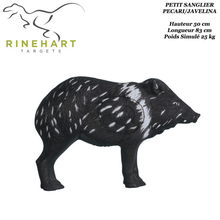 RINEHART 18-1 cible bloc en mousse solide et confortable, convient pour lames de chasse