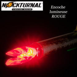 NOCKTURNAL Red, green, blue or pink lighted notches