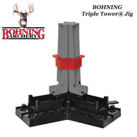 BOHNING Triple Tower Jig Empenneuse 3 van en une fois es droite, hélicoïdale ou offset