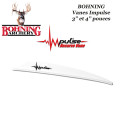 BOHNING Vanes Blazer 2" pouces en plastique