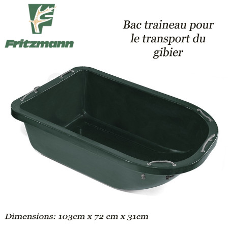 FRITZMANN Bac pour le transport du gibier