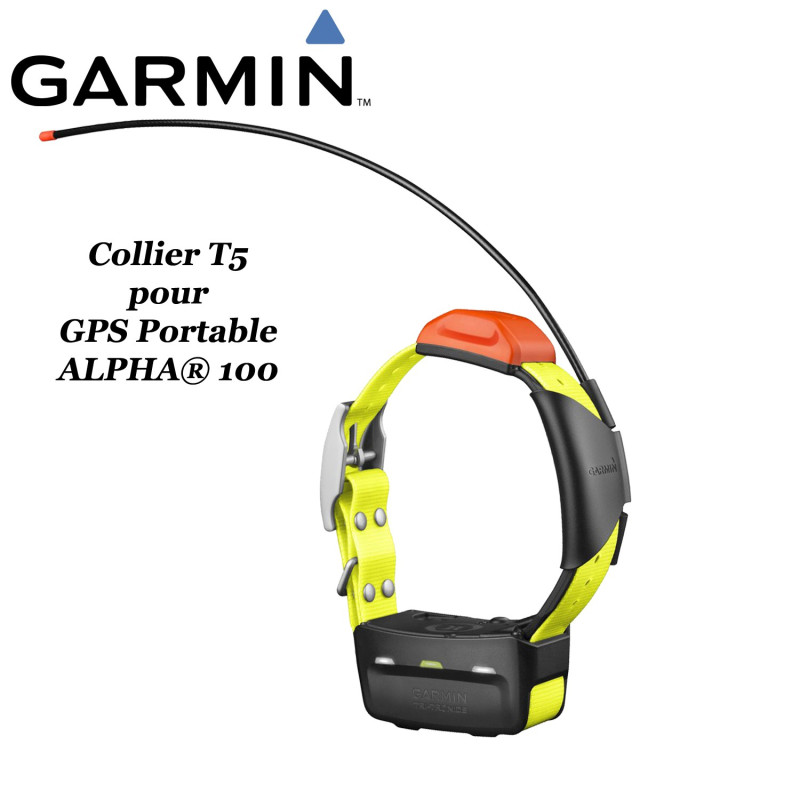 GARMIN ALPHA® 100 and GPS Collar T5 or TT15 for dog tracking