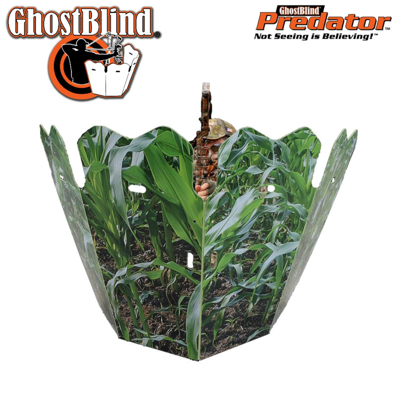 GHOSTBLIND Predator Hutteau mirror for an invisible ground stalk