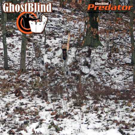 GHOSTBLIND Predator Hutteau mirror for an invisible ground stalk