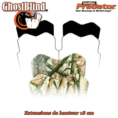 ghost blind mirror GHOSTBLIND Pair of height extensions for the Predator mirror sight