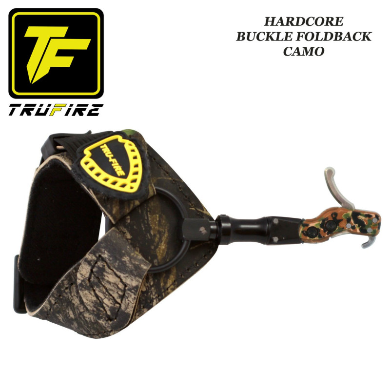 TRU-FIRE Hardcore Buckle Foldback décocheur à crochet bracelet camo à boucle pour la chasse et le tir 3D