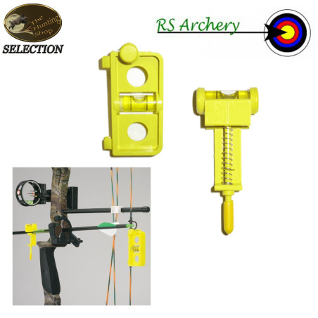 R.S. String & Arrow Level Kit voor fijnafstelling van compound bogen