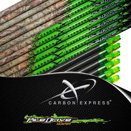 CARBON EXPRESS PileDriver Hunter tubes nus pour flèches de chasse