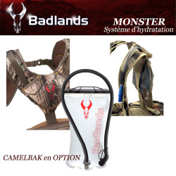 BADLANDS Monster Sac de chasse banane avec harnais de suspension Camo