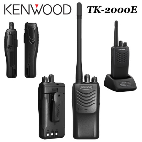 KENWOOD TK-2000E Kompaktes tragbares Radio für die Jagd vom Typ Walkie-Talkie FM VHF